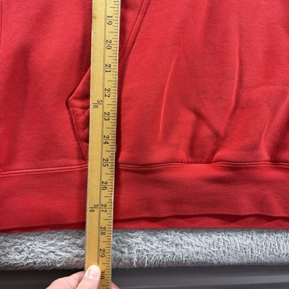 Nike Essential Hoodie Mens XXL 2x‎ Red Solid Logo